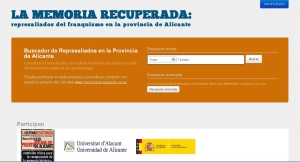 Base de dades amb llistats dels represaliats de la província d'Alacant per pobles.
